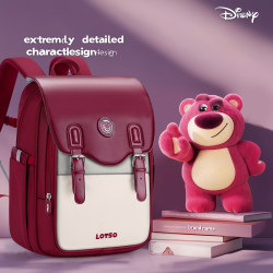 School Bag for Girls, Elementary School Students, 2025 New Model, Children's Strawberry Bear Design, Girls from First to Third to Sixth Grade, Ultra-Light and Spine-Protecting School Bag for Girls, Elementary School Students, 2025 New Model, Children's Strawberry Bear Design, Girls from First to Third to Sixth Grade, Ultra-Light and Spine-Protecting