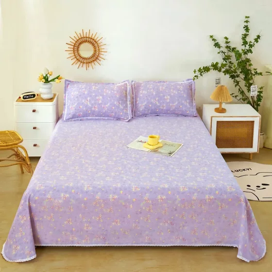 Four seasons cloth raw cotton spun yarn old coarse cloth bed sheets three-piece set non-slip breathable soft mat bedding sheets pillowcases 
Four seasons cloth raw cotton spun yarn old coarse cloth bed sheets three-piece set non-slip breathable soft mat bedding sheets pillowcases