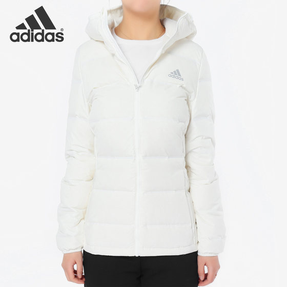 Adidas/Adidas official authentic women's outdoor warm windproof hooded sports down jacket BQ1927 Adidas/Adidas official authentic women's outdoor warm windproof hooded sports down jacket BQ1927