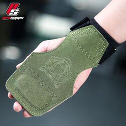 Hyde force-assisted leather fitness wrist gloves pull-up deadlift Y-shaped men's horizontal bar palm protector Hyde force-assisted leather fitness wrist gloves pull-up deadlift Y-shaped men's horizontal bar palm protector