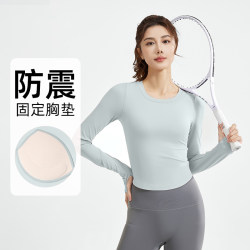 Daji Diary Yoga Wear Women's Running Professional Plus Size Sports Pilates Training Long Sleeve Top Autumn Fitness Set Daji Diary Yoga Wear Women's Running Professional Plus Size Sports Pilates Training Long Sleeve Top Autumn Fitness Set