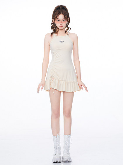 Alisa high-end swimsuit for women in summer conservative slim 2025 new split skirt style small breast gathering swimsuit hot spring Alisa high-end swimsuit for women in summer conservative slim 2025 new split skirt style small breast gathering swimsuit hot spring
