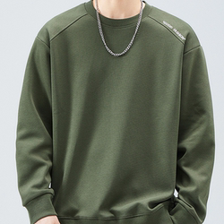 Round neck sweatshirt men's spring and autumn 2025 new trendy versatile long-sleeved T-shirt Round neck sweatshirt men's spring and autumn 2025 new trendy versatile long-sleeved T-shirt