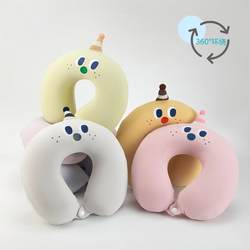 Cute cartoon U-shaped pillow neck pillow memory foam U-shaped pillow memory pillow travel pillow skin-friendly new cartoon Cute cartoon U-shaped pillow neck pillow memory foam U-shaped pillow memory pillow travel pillow skin-friendly new cartoon