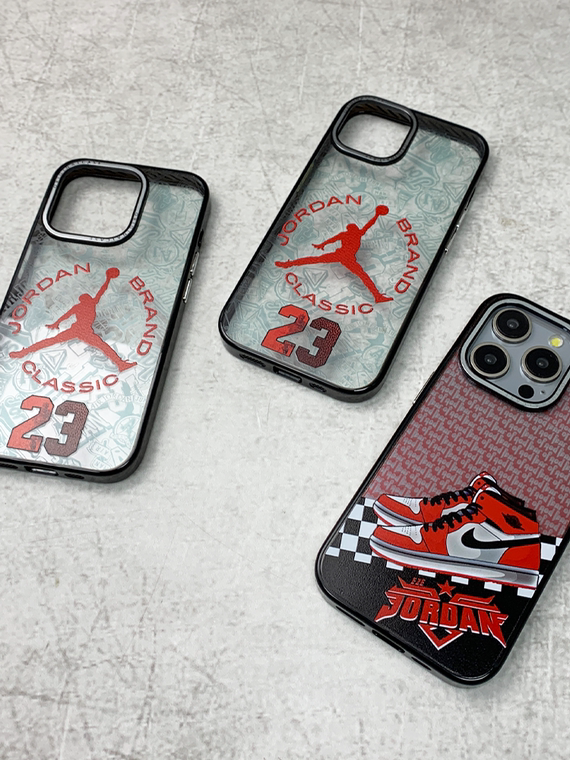 Air Jordan New Acrylic Transparent Clear 15, 14, 13, 12 iPhone Case