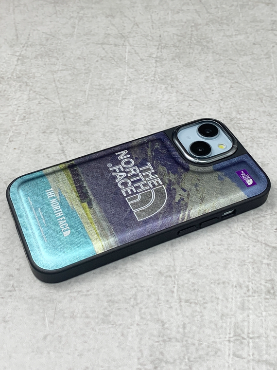The North Face Fashionable15Phone Electroplated Synthetic Leather 15, 14, 13 iPhone Case