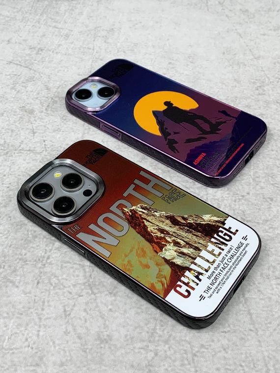 The North Face Challenge New MagSafe Electroplated 15, 14, 13, 12 iPhone Case