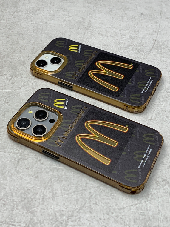 McDonald's New Mirror Acrylic Electroplated 15, 14, 13, 12 iPhone Case