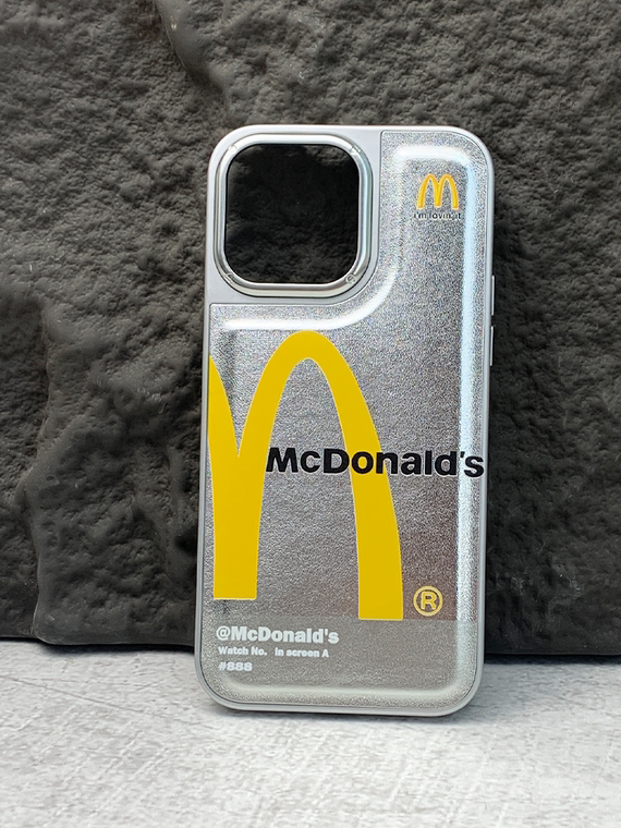 McDonald's New Electroplated 15, 14, 13, 12 iPhone Case