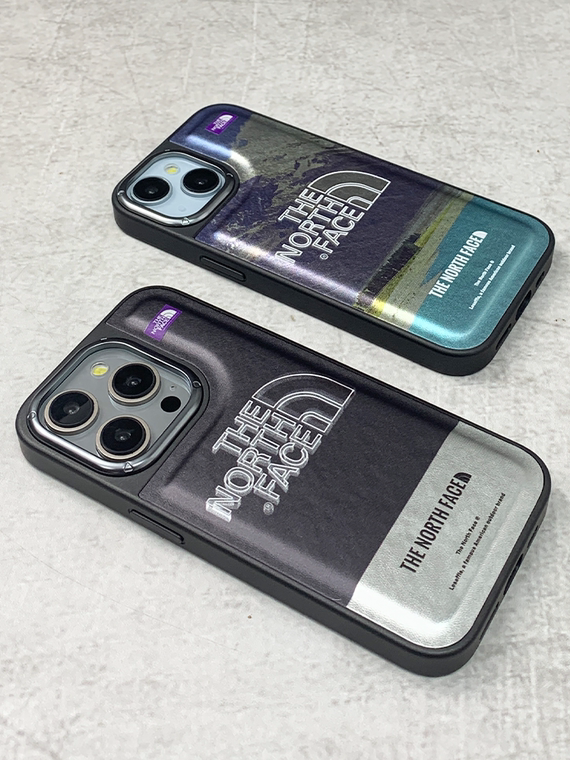 The North Face Fashionable15Phone Electroplated Synthetic Leather 15, 14, 13 iPhone Case