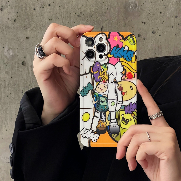 KAWS Split In Half 15, 14, 13, 12, 11 iPhone Case