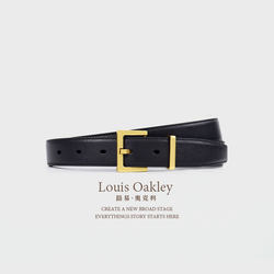 Louis Oakley Women's Genuine Leather Belt 2025 New Model Black Versatile Belt for Jeans Yangshulin Belt Louis Oakley Women's Genuine Leather Belt 2025 New Model Black Versatile Belt for Jeans Yangshulin Belt