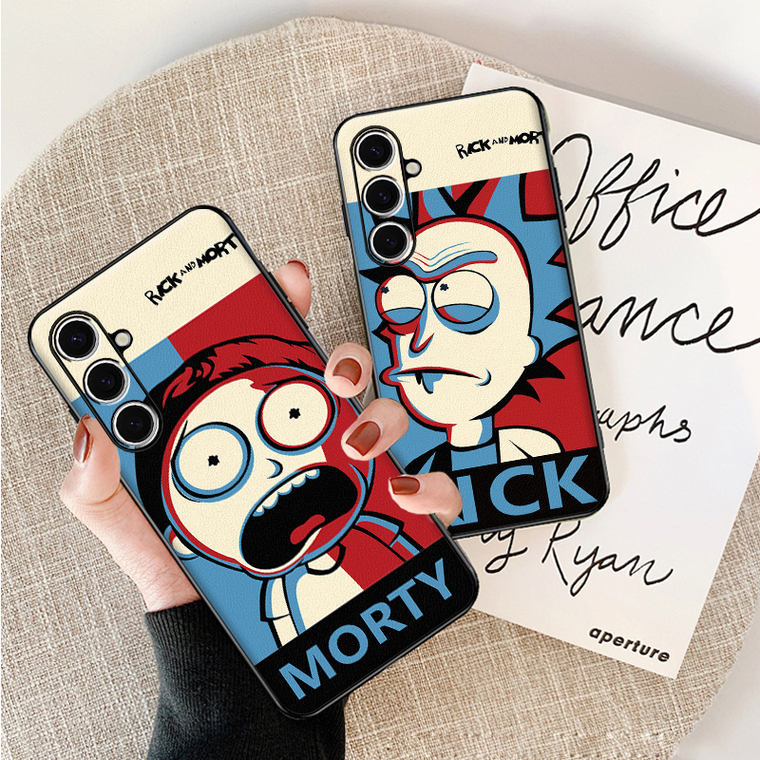 Rick And Morty S24, S24 Plus, S24 Ultra, S23, S23 Plus, S23 Ultra Samsung Phone Case
