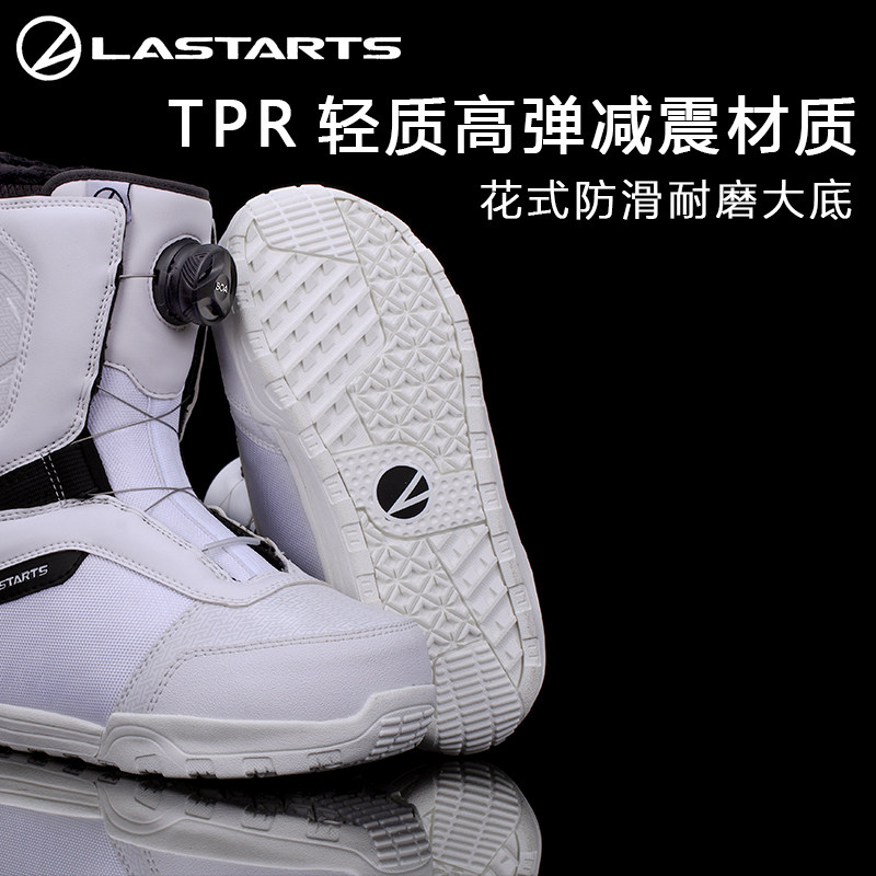 Lastarts Snowboard Boots - Unisex Boa Quick-Lace Waterproof Snow Boots