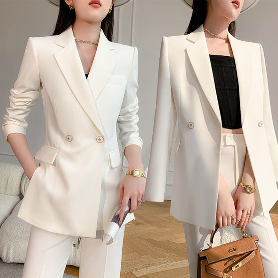 2025 Spring New High-end Suit Set Women's Fashion High-end Professional Suit Two-Piece Set of Formal Workwear
2025 Spring New High-end Suit Set Women's Fashion High-end Professional Suit Two-Piece Set of Formal Workwear