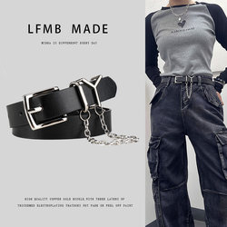 2025 New Men's and Women's Belts ins Simple and Versatile Belt to Match Jeans Korean Style Trendy for Young People 2025 New Men's and Women's Belts ins Simple and Versatile Belt to Match Jeans Korean Style Trendy for Young People
