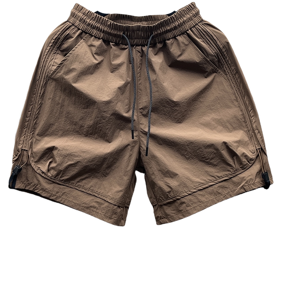Fashionable brand loose quick-drying five-point pants men's 2025 summer thin shorts solid color beach pants handsome casual sports
Fashionable brand loose quick-drying five-point pants men's 2025 summer thin shorts solid color beach pants handsome casual sports
