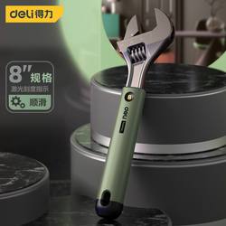 Deli Home Series Multi-Function Adjustable Wrench with Rubber Plastic Handle, Open-End Adjustable Wrench, Bathroom Pipe Wrench Deli Home Series Multi-Function Adjustable Wrench with Rubber Plastic Handle, Open-End Adjustable Wrench, Bathroom Pipe Wrench