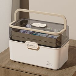 Medicine box, home medicine box, household large-capacity children's medicine multi-layer storage box, first aid box, small medicine box Medicine box, home medicine box, household large-capacity children's medicine multi-layer storage box, first aid box, small medicine box