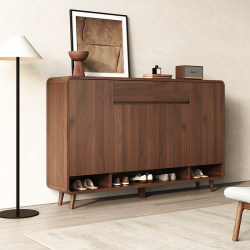 Aixin Yixin New Chinese Style Solid Wood Shoe Cabinet for Home Use 2025 New Model Large Capacity Entrance Storage Cabinet Hallway Shoe Cabinet Aixin Yixin New Chinese Style Solid Wood Shoe Cabinet for Home Use 2025 New Model Large Capacity Entrance Storage Cabinet Hallway Shoe Cabinet