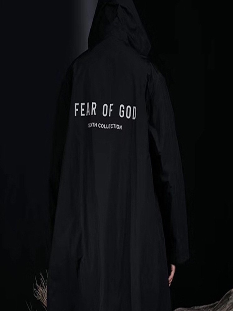 Fear Of God Sixth Collection Nylon Rain Jacket Fear Of God Sixth