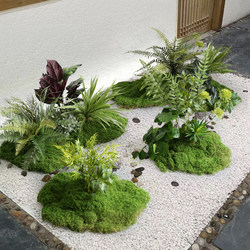 Artificial Moss micro-landscape indoor living room fake plants green plants landscaping combination window bionic Moss decorative scenery Artificial Moss micro-landscape indoor living room fake plants green plants landscaping combination window bionic Moss decorative scenery