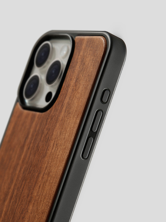 Sanlinba Natural Wood High End Premium 15, 14, 13 iPhone Case