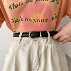 Women's Trouser Belt, Fashionable and Versatile, Thin Small Belt, Women's Trendy Retro Decorative Trouser Belt, Jeans Belt ins Style Women's Trouser Belt, Fashionable and Versatile, Thin Small Belt, Women's Trendy Retro Decorative Trouser Belt, Jeans Belt ins Style