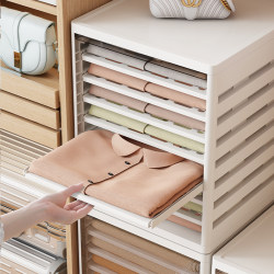 German Clothing Organizer Drawer-Type Storage Rack Clothes and Pants Storage Magic Tool Home Wardrobe Layered Storage Box German Clothing Organizer Drawer-Type Storage Rack Clothes and Pants Storage Magic Tool Home Wardrobe Layered Storage Box