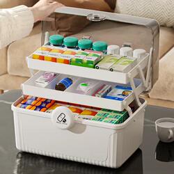 Medicine box home medicine storage box medical household medicine small medicine box storage box large large capacity medicine box Medicine box home medicine storage box medical household medicine small medicine box storage box large large capacity medicine box
