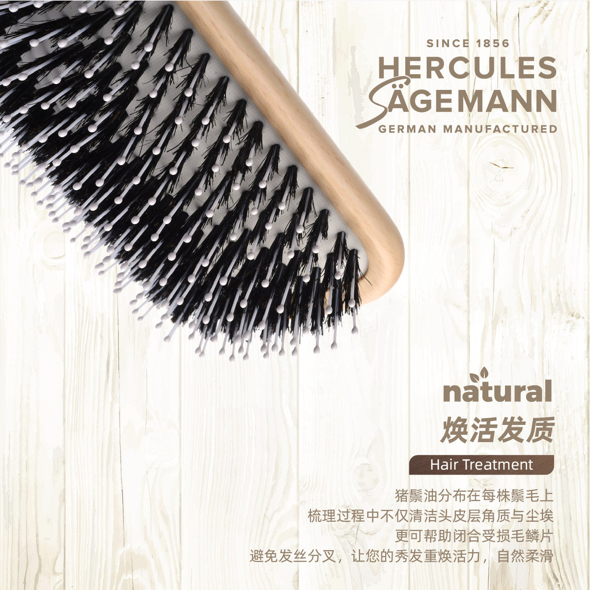 독일 HEGELI 에어백 에어 쿠션 강모 빗 밸런싱 헤어 오일로 길고 두꺼운 머리카락을 가진 여성용 헤어 비늘을 닫습니다 9247C-