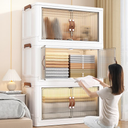 Spot quick delivery storage cabinet home installation-free baby wardrobe organizer children's clothes snacks plastic storage cabinet bedroom Spot quick delivery storage cabinet home installation-free baby wardrobe organizer children's clothes snacks plastic storage cabinet bedroom