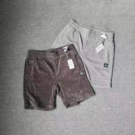 Feijie Foreign Trade Shop New Products 95 Cotton Corduroy Fabric Men's Casual Beach Shorts Embroidery Logo Trend Feijie Foreign Trade Shop New Products 95 Cotton Corduroy Fabric Men's Casual Beach Shorts Embroidery Logo Trend