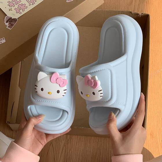 Cute kt cat thick-soled high-rise one-slippers for women in summer wear 2025 new EVA soft-soled sandals for holidays
Cute kt cat thick-soled high-rise one-slippers for women in summer wear 2025 new EVA soft-soled sandals for holidays