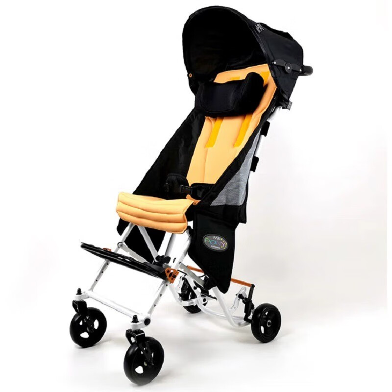 松永 MB-Pony 軽量折りたたみ子供用車椅子 - アルミニウム合金