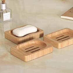Japanese simple creative bamboo soap rack handmade soap box soap holder soap box waterproof non-slip wooden soap box home Japanese simple creative bamboo soap rack handmade soap box soap holder soap box waterproof non-slip wooden soap box home