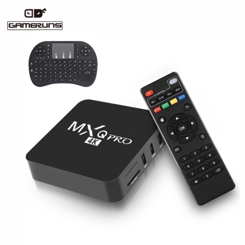 GAMERUNS MXQ PRO Ʈ TV ڽ ȵ̵ OS 2.4G5G  1GB RA-