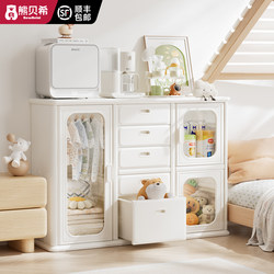 Xiongbeixi Baby Storage Cabinet, Storage Rack, Organizing Storage Cabinet, Large Capacity Feeding Table, Baby Wardrobe, Children's Toys Xiongbeixi Baby Storage Cabinet, Storage Rack, Organizing Storage Cabinet, Large Capacity Feeding Table, Baby Wardrobe, Children's Toys