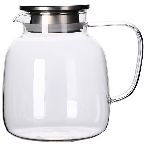 Household -resistant high -temperature cold kettle large -capacity refrigerator glass cold kettle cold bubble teapot cold water cup installed water set Household -resistant high -temperature cold kettle large -capacity refrigerator glass cold kettle cold bubble teapot cold water cup installed water set