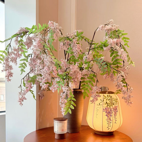 Simulated Hualihua French natural style single branch fake flower indoor home decoration photography props big branch
Simulated Hualihua French natural style single branch fake flower indoor home decoration photography props big branch