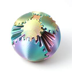 3D Printed Gear Ball Popular Stress Relief Creative Fingertip Ball Gear Flower Cube Rotating Spatial Geometry Children's Toy 3D Printed Gear Ball Popular Stress Relief Creative Fingertip Ball Gear Flower Cube Rotating Spatial Geometry Children's Toy