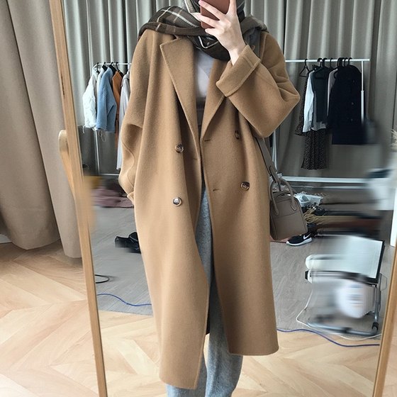 Women's 2023 Autumn and Winter New Double-Side Woolen Small Tweed Medium-Length Camel Thickened Tweed Coat
Women's 2023 Autumn and Winter New Double-Side Woolen Small Tweed Medium-Length Camel Thickened Tweed Coat
