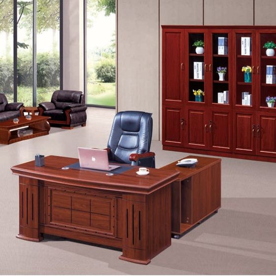 President's desk New Chinese style large desk single small office furniture atmospheric office desk boss's desk arc edge
President's desk New Chinese style large desk single small office furniture atmospheric office desk boss's desk arc edge