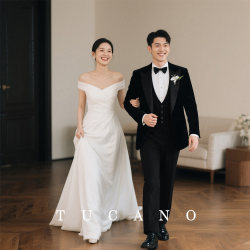 Woodpecker Men's Suit Set High-End Banquet Business Formal Wear Host Suit Groom Wedding Engagement Suit Jx Woodpecker Men's Suit Set High-End Banquet Business Formal Wear Host Suit Groom Wedding Engagement Suit Jx