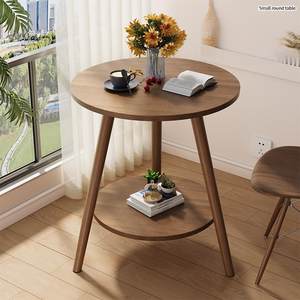 Small round table coffee table simple living room sofa side several bedroom bedside table creative mini simple balcony table
 Small round table coffee table simple living room sofa side several bedroom bedside table creative mini simple balcony table