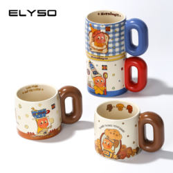 Star Man Cup Mug Couple Water Cup Gift Box Birthday Gift Female Souvenir Coffee Cup Ceramic Breakfast Cup Star Man Cup Mug Couple Water Cup Gift Box Birthday Gift Female Souvenir Coffee Cup Ceramic Breakfast Cup