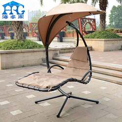 Outdoor swing chair hanging chair household single rocking chair outdoor garden chair iron terrace swing internet celebrity hanging basket chair Outdoor swing chair hanging chair household single rocking chair outdoor garden chair iron terrace swing internet celebrity hanging basket chair