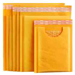 New large box bubble envelope yellow kraft paper envelope bag bubble shockproof foam bag envelope bubble bag New large box bubble envelope yellow kraft paper envelope bag bubble shockproof foam bag envelope bubble bag