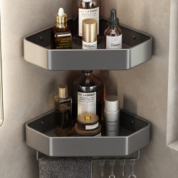 Bathroom rack bathroom shelf triangle punch-free toilet bathroom shower Bathroom rack bathroom shelf triangle punch-free toilet bathroom shower