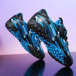 Professional Children's Soccer Shoes for Boys with Rotating Buckle, Special Cleats for Elementary School Boys, Competition Training Sports Shoes Professional Children's Soccer Shoes for Boys with Rotating Buckle, Special Cleats for Elementary School Boys, Competition Training Sports Shoes